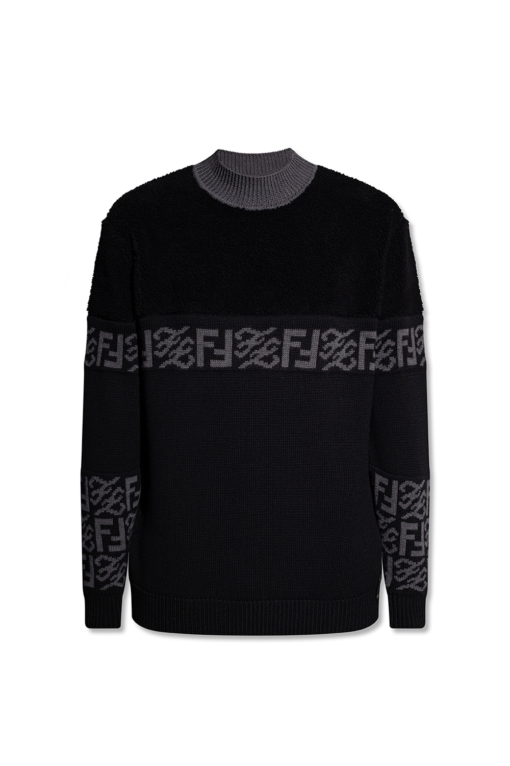 Fendi black clearance wool jumper